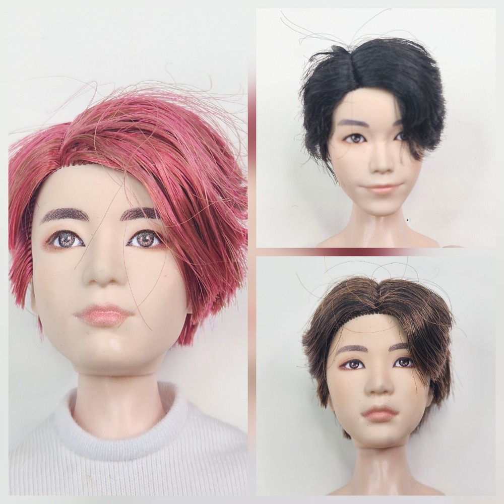 Mattel BTS Fashion Dolls Kids 11in Multicolor Jimin V Jin Articulated Lot of 3